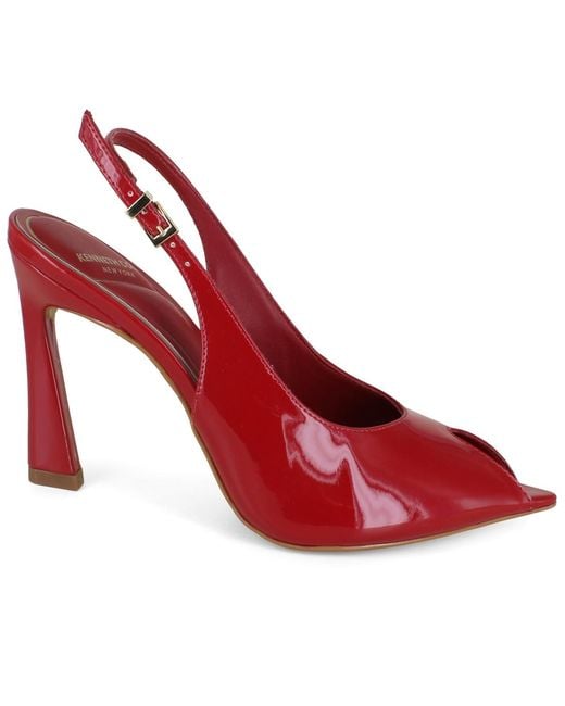 Kenneth Cole Red Priya Slingback Pump