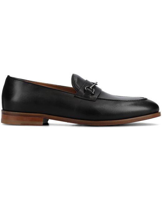 Taft Black Russell Bit Loafers for men