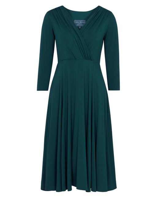 Alie Street London Green Annie Dress Petite