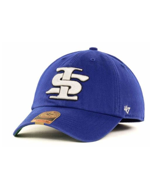 47 Brand Blue Indiana State Sycamores Ncaa '47 Franchise Cap for men