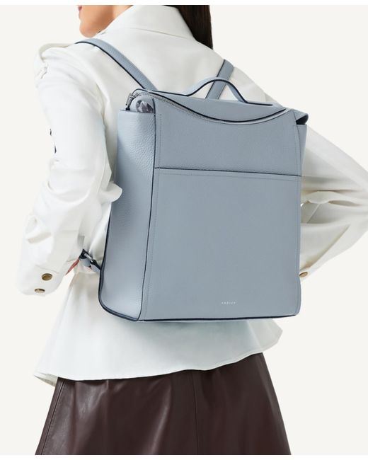 Radley Blue Oak Street Medium Ziptop Backpack