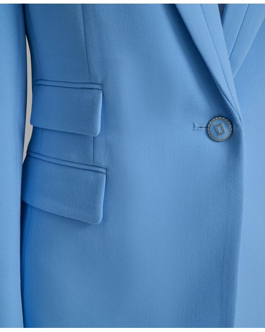 Karl Lagerfeld Blue 1-button Jacket