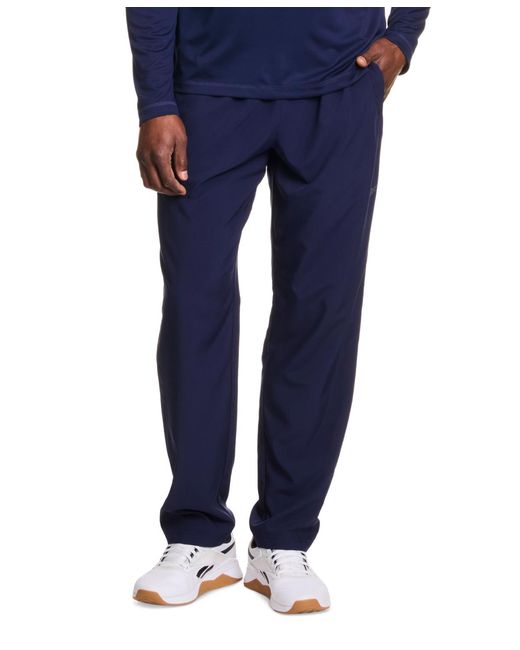 Reebok Blue Regular-fit Woven Pants for men