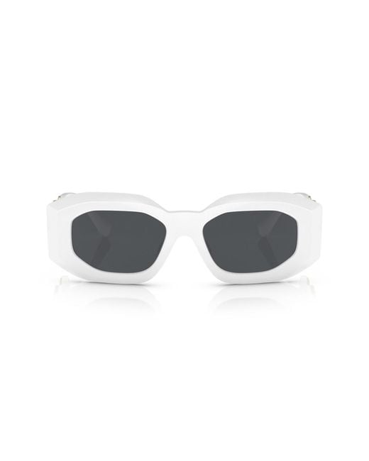 Versace Metallic Geometric Sunglasses for men