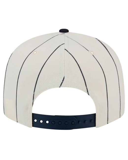 KTZ Metallic Detroit Tigers Jersey Pinstripe 9fifty Snapback Hat for men