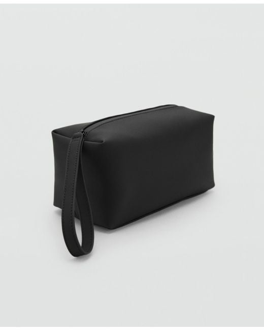 Mango Black Strap Cosmetic Bag for men