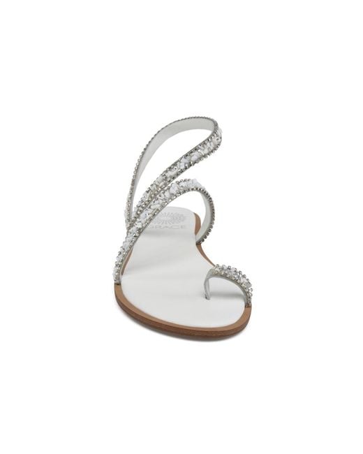 Grace White Positano Sandal