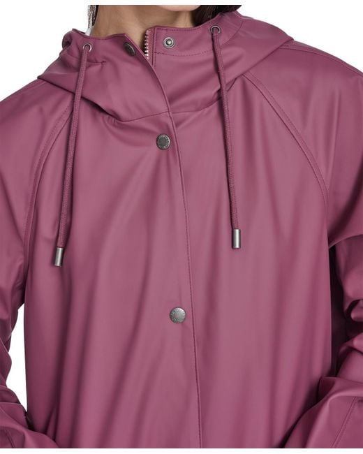 Levi's Red Raglan Sleeve Rain Jacket