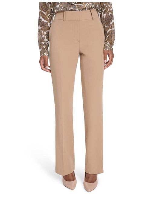 Tommy Hilfiger Natural Sutton Solid Bootcut Trousers
