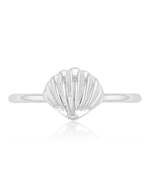 Roxy White Waterproof Yellow Sea Shell Ring