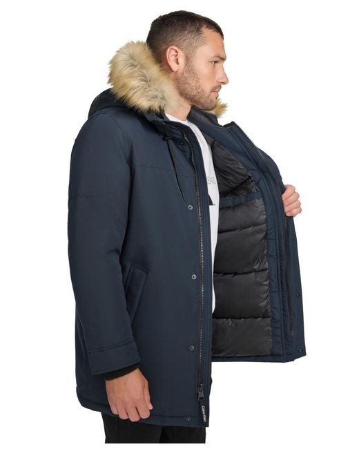 Calvin Klein Blue Outerwear Jacket,navy,medium for men