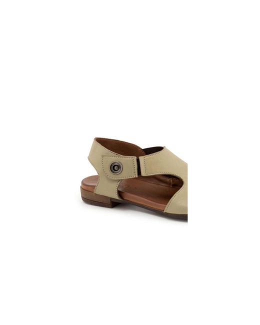 BUENO Brown Tessie Sandal