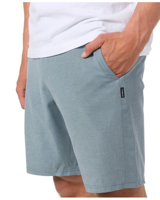 O'neill Sportswear Blue Reserve Light Check Shorts for men