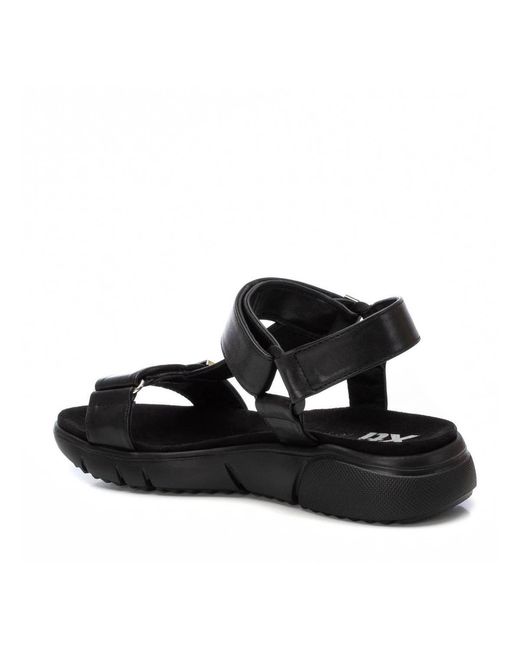 Xti Black Casual Sandals