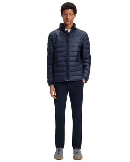 Boss White Boss By Rubber-print Cotton-jersey T-shirt for men