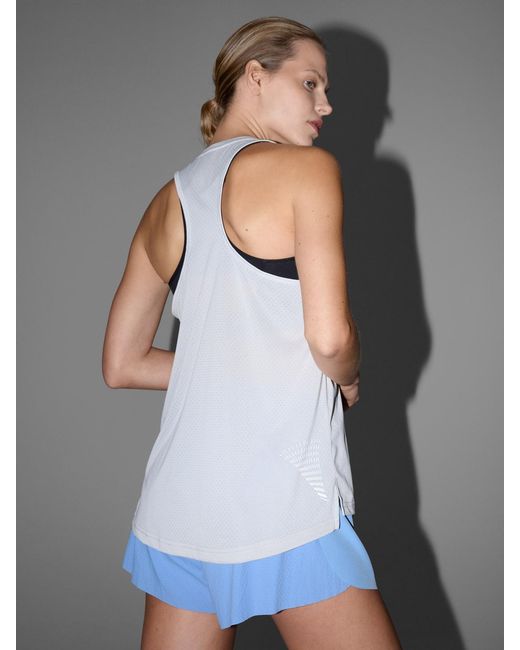 4F White Regular Quick-drying Running Top