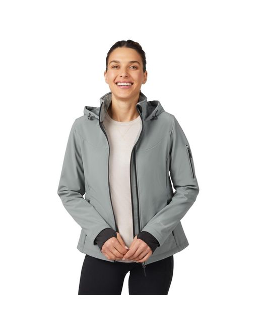 Free Country Gray Stormtech Super Softshell Jacket
