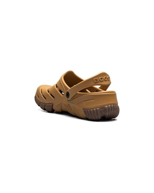 Bogs White Boga Spot Slide Sandal