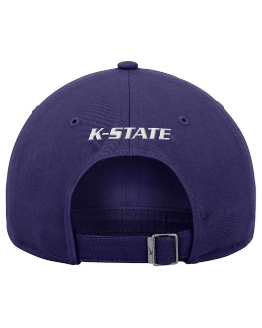 Nike Blue Kansas State Wildcats Club Adjustable Hat for men