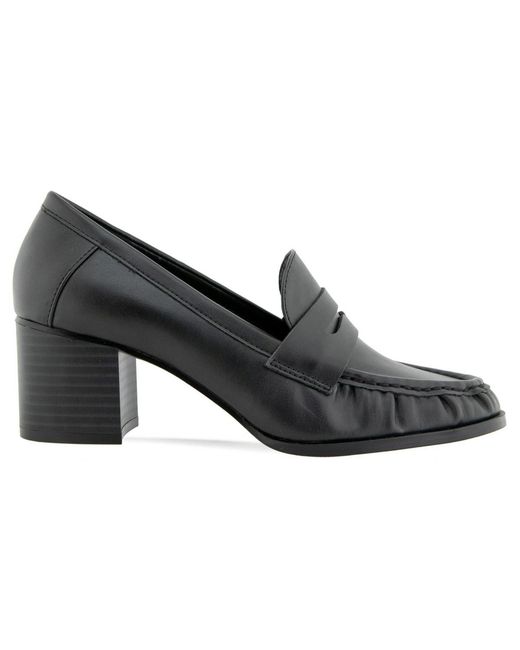 BCBGeneration Black Koen High Heel Loafer