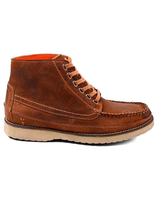 Roan Brown Warden Boot for men