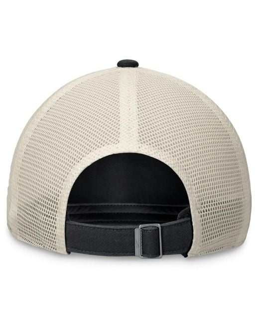 Nike Black San Francisco Giants Cooperstown Collection Rewind Club Trucker Adjustable Hat for men