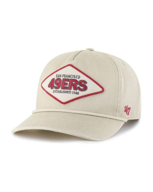 '47 Pink San Francisco 49ers Cairn Hitch Adjustable Hat for men