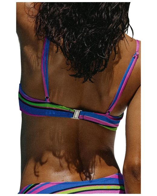 Bright Swimwear Blue Sofie Top