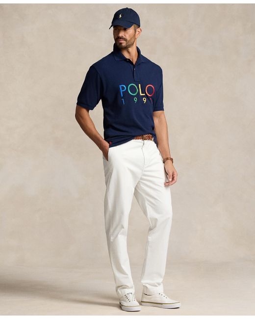 Polo Ralph Lauren Blue Big & Tall Logo Polo Shirt for men