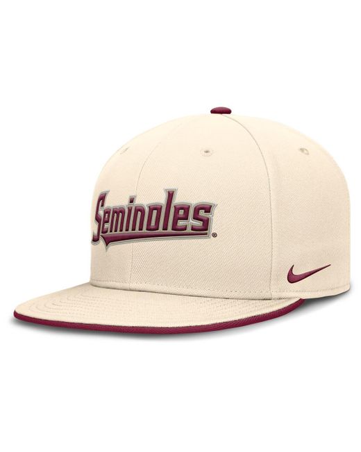 Nike Pink Florida State Seminoles Primetime True Performance Fitted Hat for men