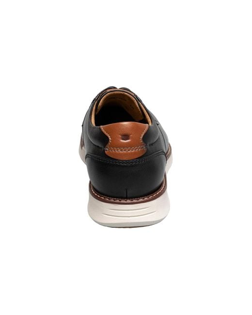 Florsheim Black Launch Plain Toe Oxford for men