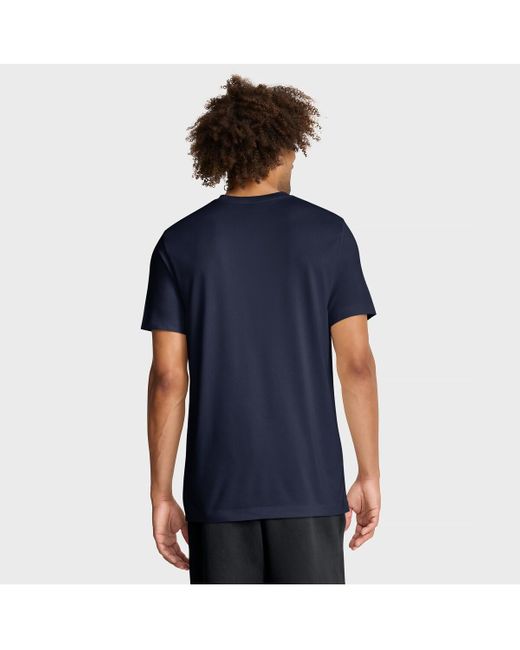 Nike Blue Michigan Wolverines Campus Shadow Legend Performance T-shirt for men