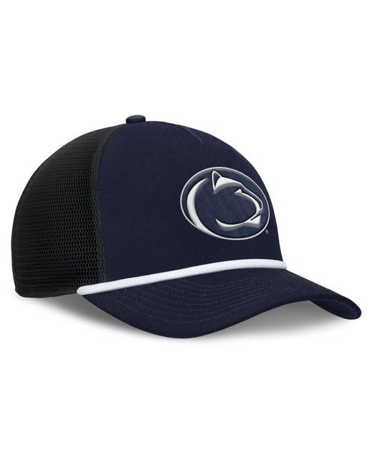 Nike Blue Penn State Nittany Lions Rise Primetime Trucker Adjustable Hat for men