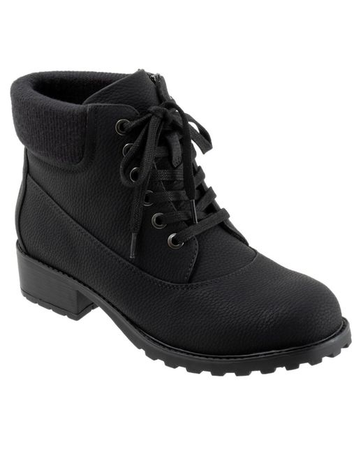 Trotters Black Bellamy Boot