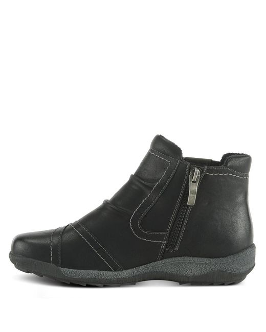 Spring Step Black Atella Low Profile Bootie