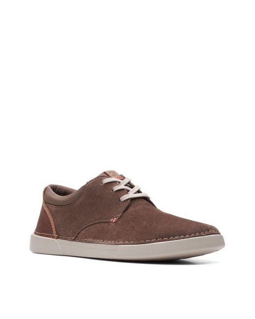 Clarks Gerald Lace Shoes in Taupe (Brown) for Men - Lyst