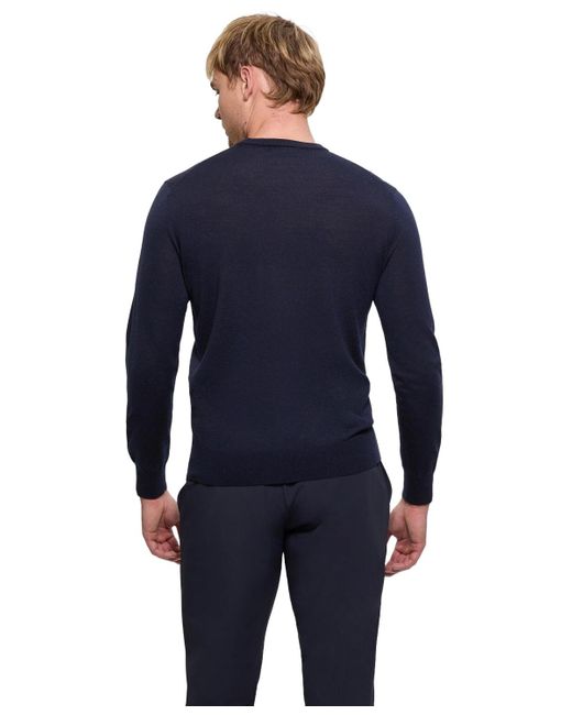 Guess Blue Fred Pullover Sweater for men