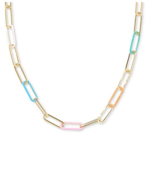Kendra Scott Metallic Ainsley Convertible Chain Necklace
