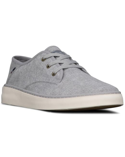 Ben Sherman Gray Camden Low Casual Sneakers From Finish Line for men