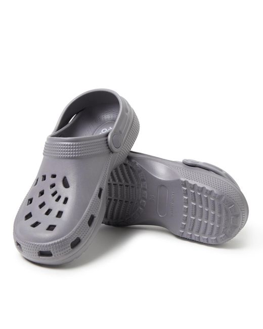 Dearfoams Gray Ecocozy Sustainable Clog