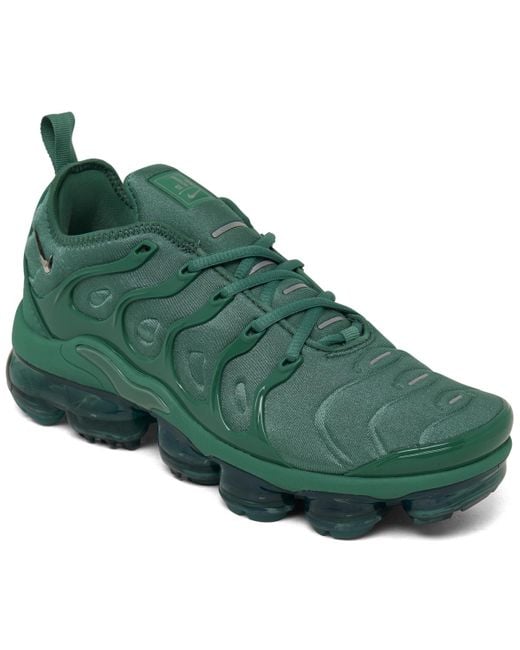 Nike Green Air Vapormax Plus Running Sneakers From Finish Line