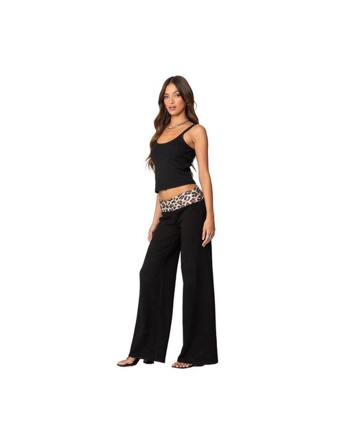 Edikted Black Basic Babe Tank Top