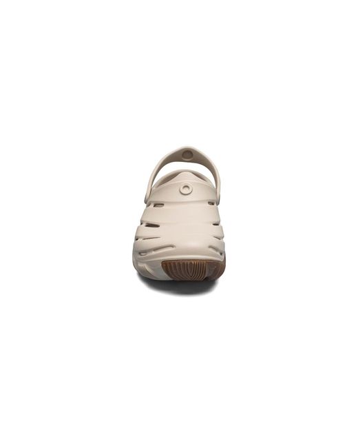 Bogs White Boga Spot Slide Sandal