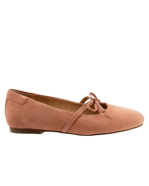 Trotters Brown Carissa Flat