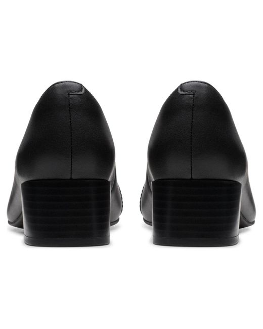 Clarks Black Iridessa Erin Slip-on Pumps