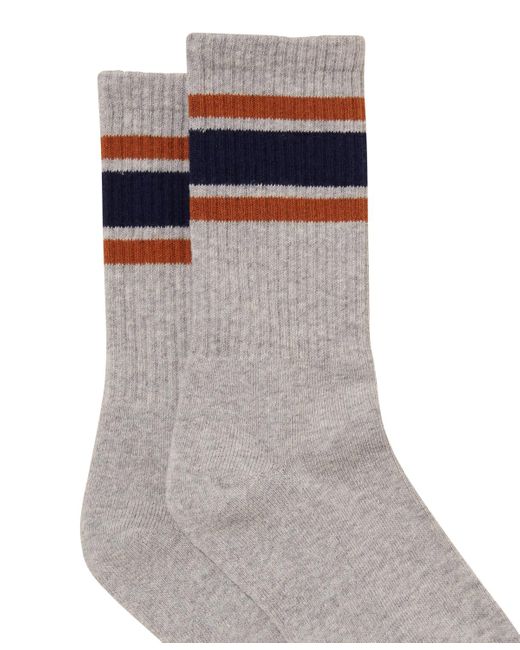 Cotton On Gray Essential Sock for men