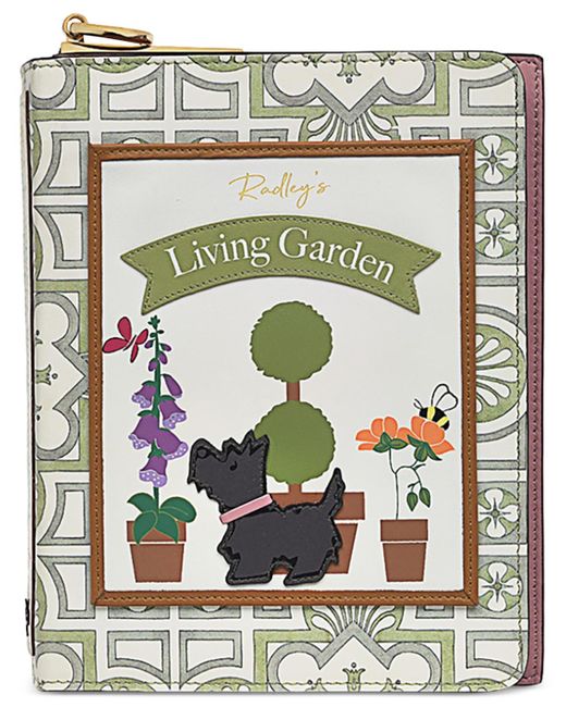 Radley Green Living Garden Small Leather Crossbody Bag