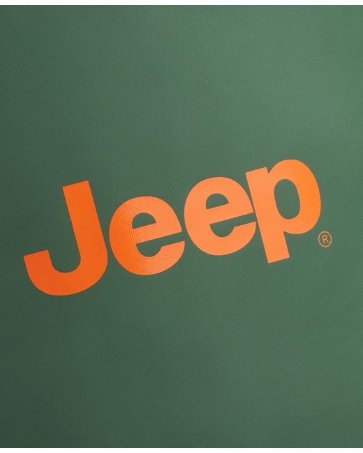 Jeep Green Js013c Cylindrical Backpack