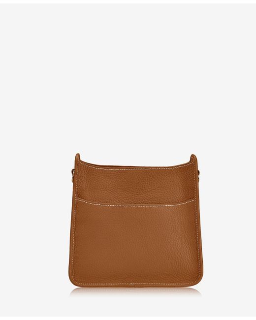 Gigi New York Brown Elle Mini Crossbody Bag