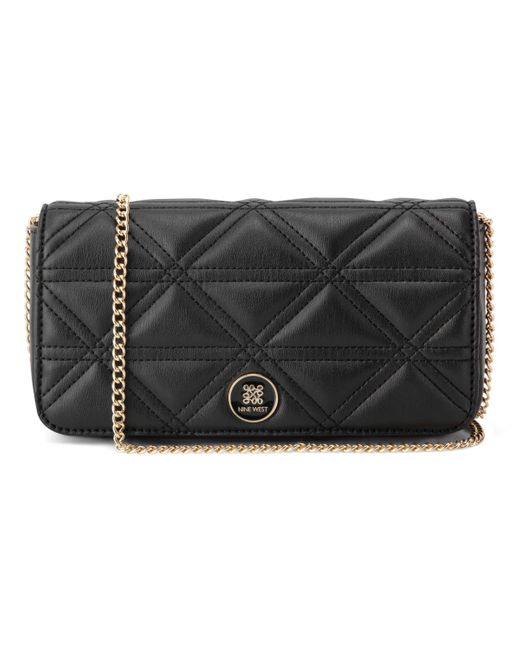Nine West Coen Mini Borsa Tracolla Con Portafoglio Per Telefono - Latte Multi - Pratica E Di Tendenza - 2